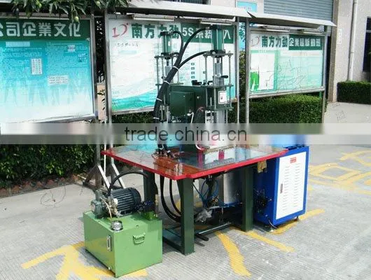 Double-head oil hydraulic high frequency machine
