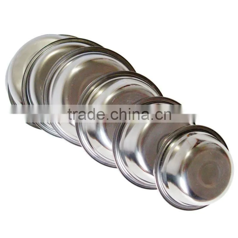 wholesale importer of chinese goods deep metal dinner plates