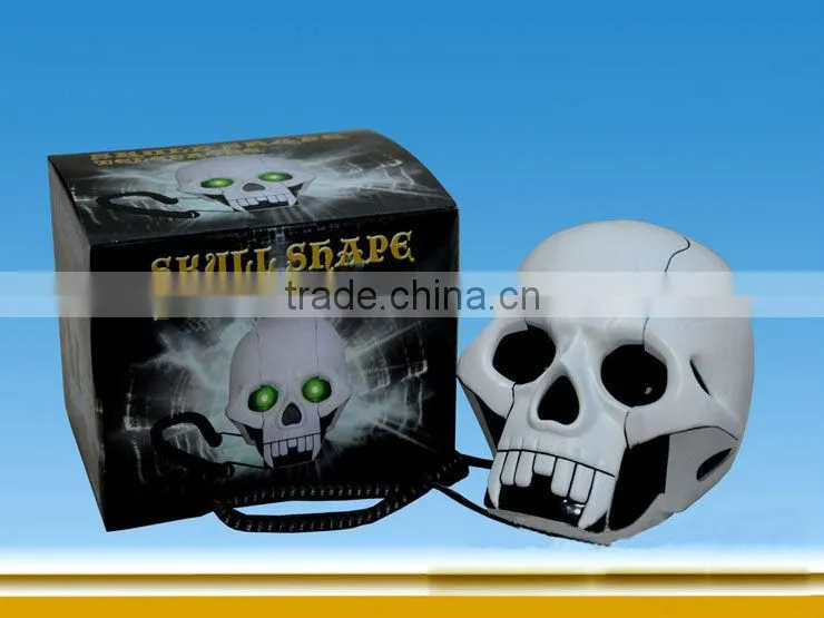 tel-6713201 Skull telephone Awesome skull telephone with flashing eyes
