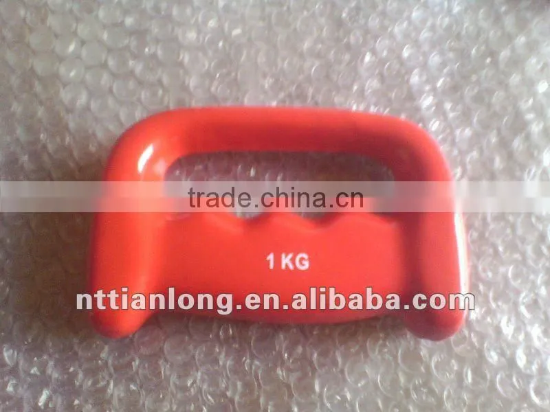 vinyl dipping D/B shape dumbbell