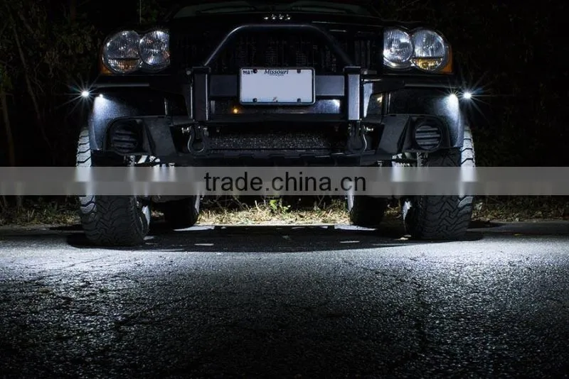 popular underbody led flood boat deck light car accessories led rock light Kit -8