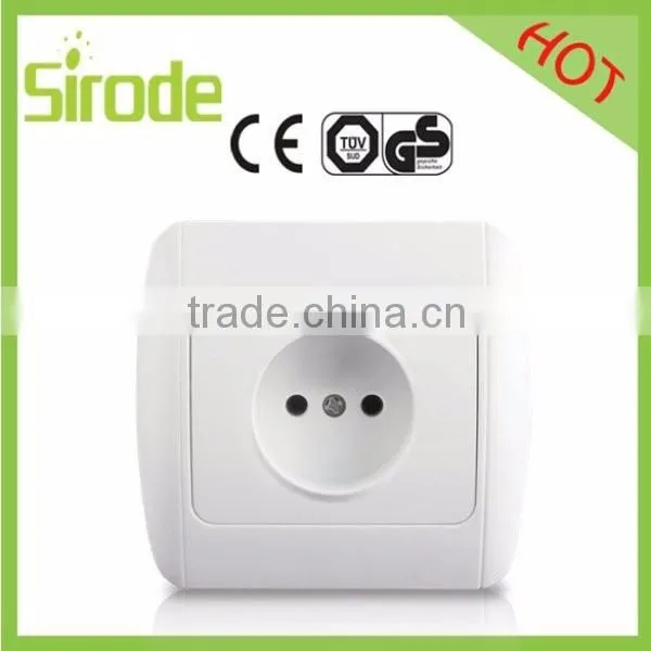 Canton Fair EUro Standard ABS/PC/Metal livolo electric material wall led light Switch with LED light