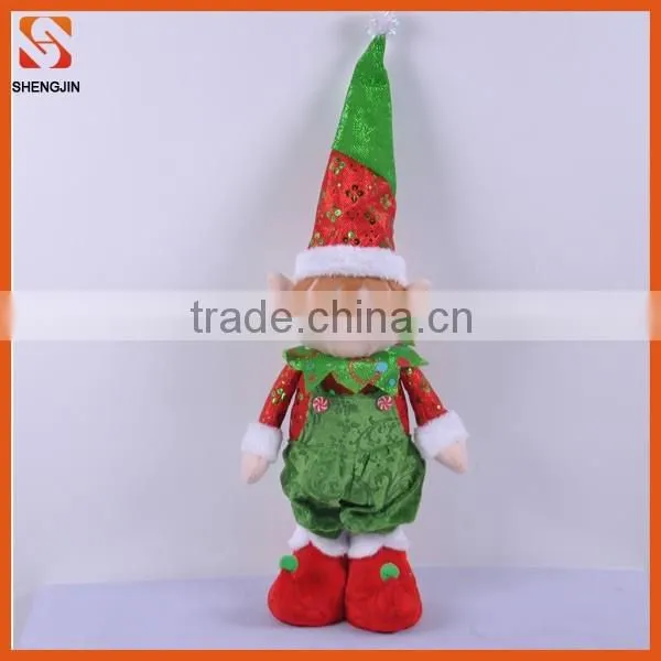 Hot sale factory direct sale cute christmas elf doll