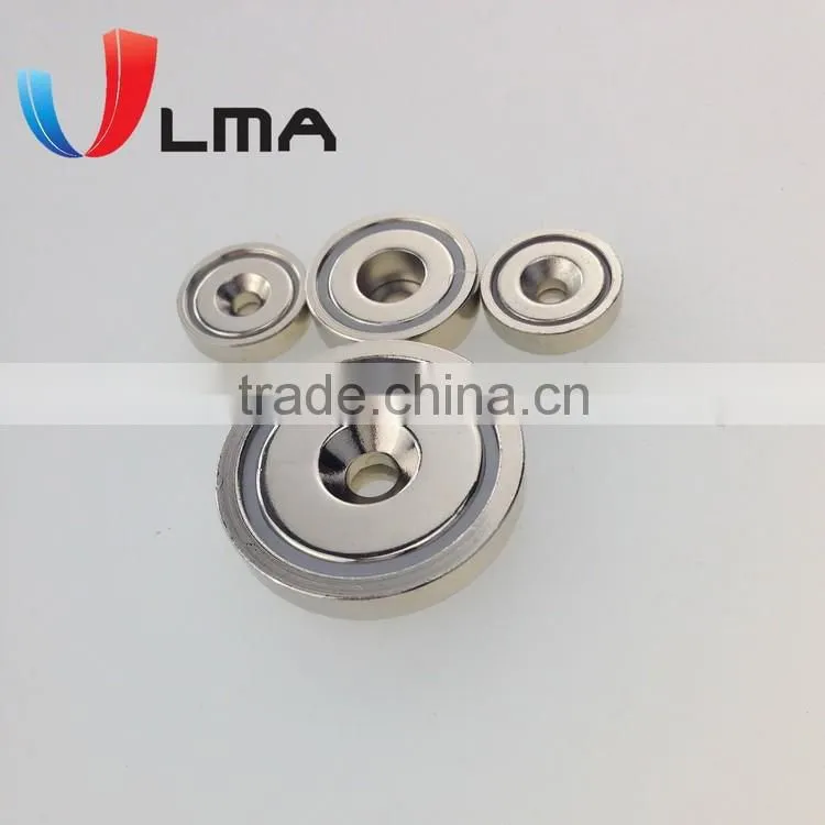LMA Neodymium Magnet Pot, Permanent NeFeB Pot Magnet