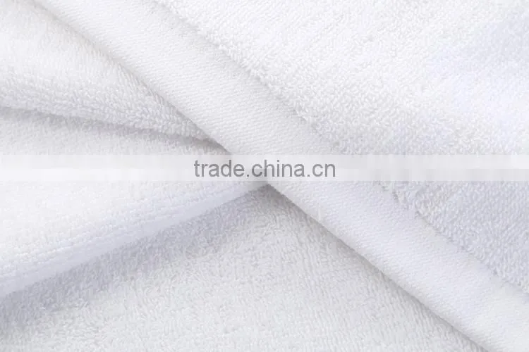 100% cotton and white hotel pool towels