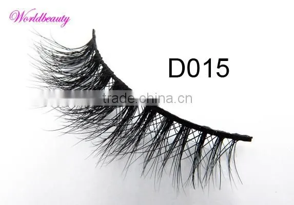 real mink strip eyelash 3D styles mink fur eye lashes