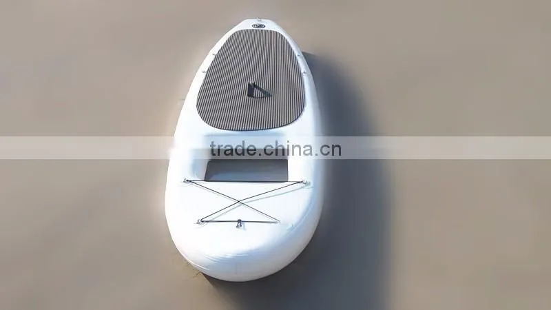 Simplicity inflatable sup stand up paddle surf board with window