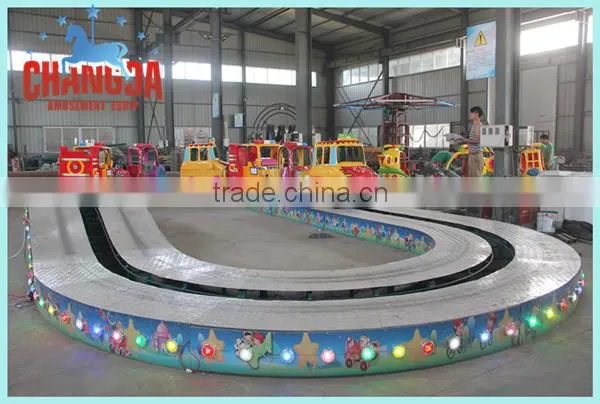 C&Q Amusement rides, Exciting!! Entertainment Equipment Amusement Park Children Climbing Car Games Kiddie Train Rides