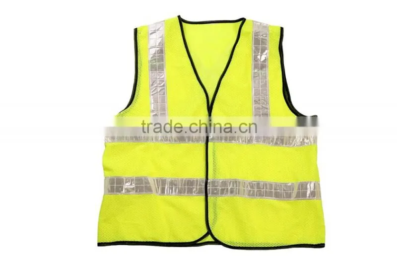 Driver Safety Jacket Reflective Vest For Running Or Cycling Traffic Industrial Working Safety Clothing
