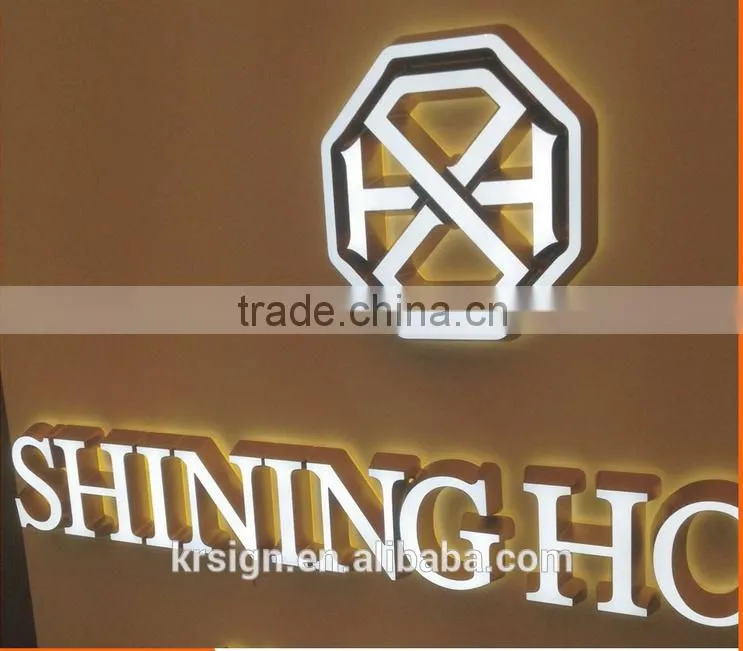 FrontLit Signage Acrylic Led Luminous Standard Channel Letters