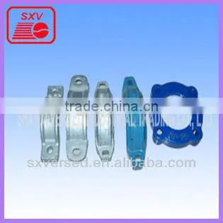 Iron fitting names and parts,galvanized pipe fitting parts-- pipe clamp