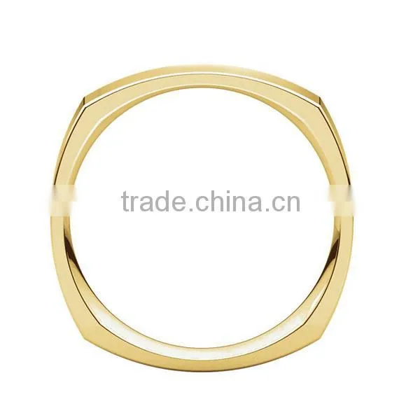 2016 high quality 925 sterling silver gilded ring designs for men