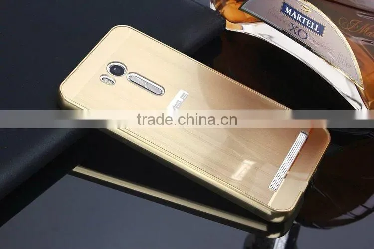 Wholesale Metal Bumper Mirror Cover Phone Case For Asus Zenfone Go