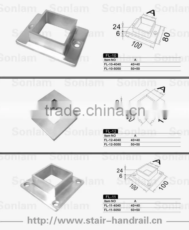 round pipe base plate