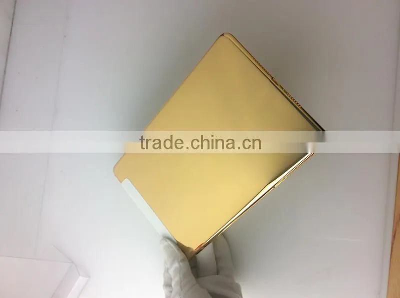 24kt gold plating back cover housing replacement for ipad mini & gold plating for ipad