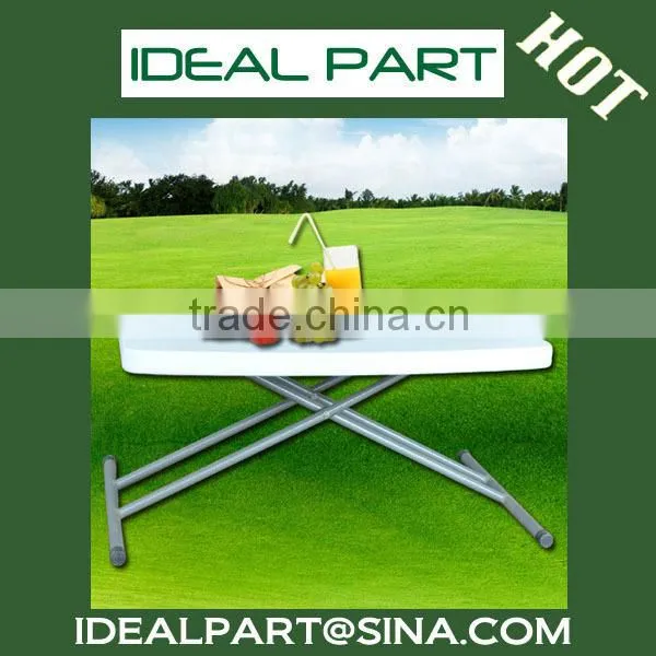 Height adjustable PC table for living room