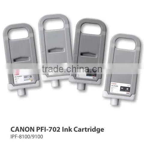 original CANON PFI-702 ink cartridge for iPF-8100 9100
