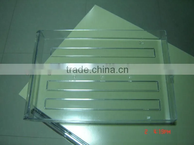 small parts cabinet with plastic box