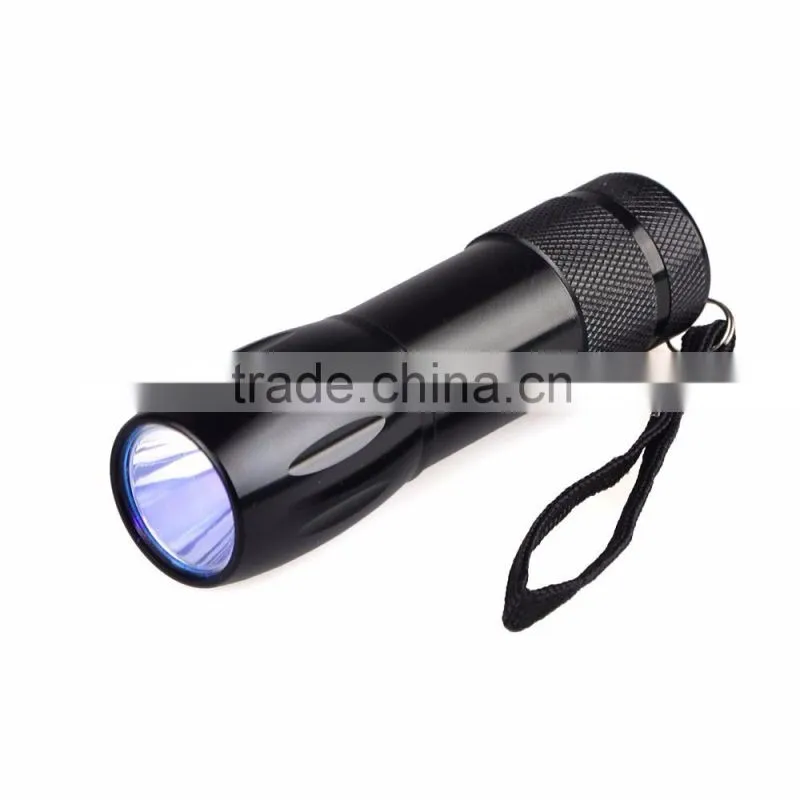 380nm high power flashlight 5W cheaper 380nm uv flashlight