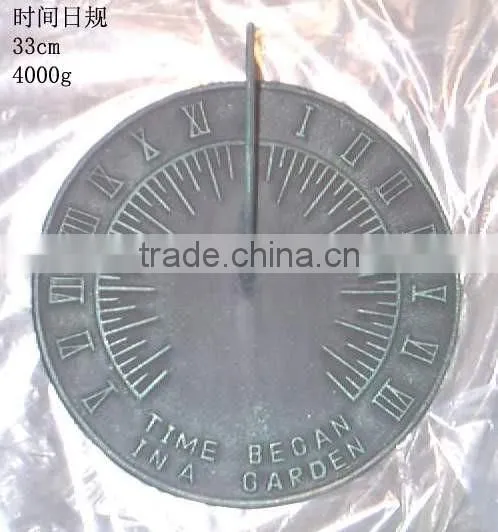 cast iron garden sundial RG04