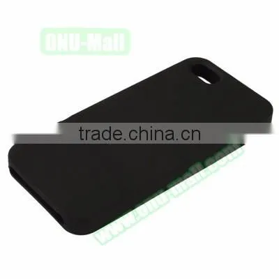 Free Sample Silicone Phone Case for iPhone 5, Back Cover Case for iPhone SE