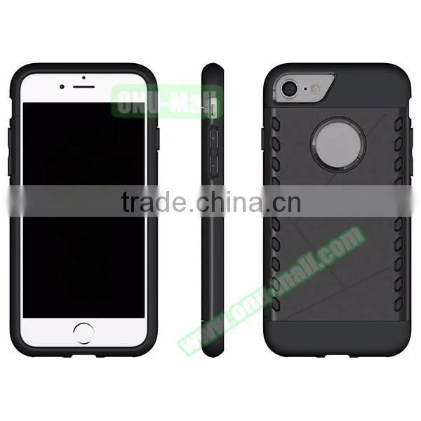 2016 New Arrival!!! 2 in 1 Hybrid Case for iPhone 7, Best Quality Back Cover for iPhone 7