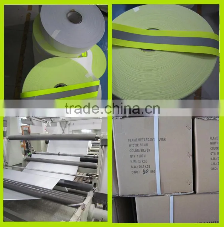 fireproof reflective webbing