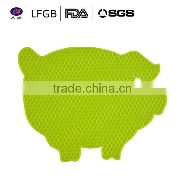 Promotional Gift Silicone Cup Mat/Coster Silicone Tea Coster/animal shape silicone mats
