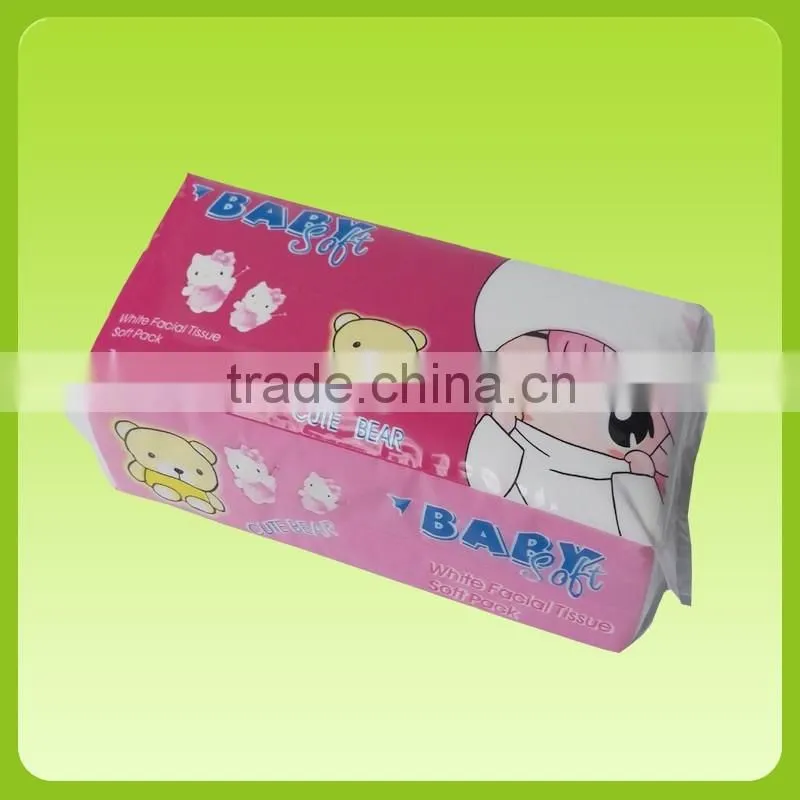 Travel pack facial tissue paper