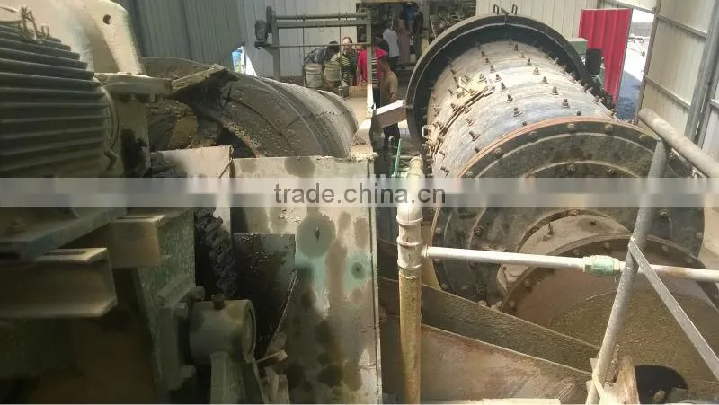 Canton Fair exhibit product Casting steel structure ball mill,industrial ball mill