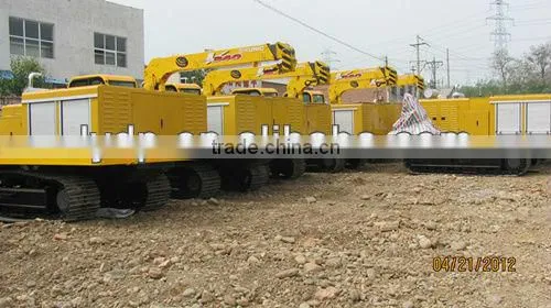 Roller cradle associated with sideboom crane