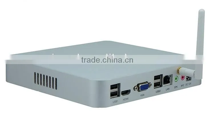 High Quality New Design Intel Celeron 1037u 1.8Ghz CPU Aluminum Htpc Chassis Oem