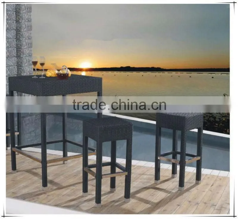 coffee furniture set bar style table and chairs