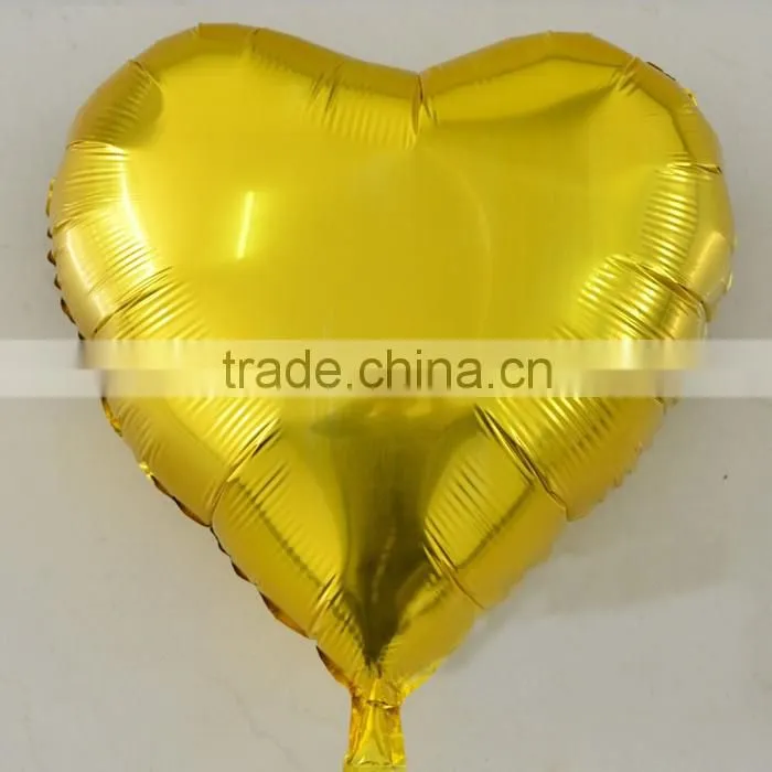 Wholesale 18Inch Heart Shape Foil Balloon For Wedding Decoration