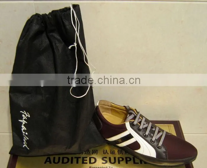 Customized Logo Drawstring Bag for shoe