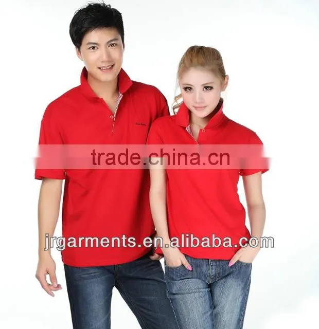 popular lovers polo shirt with high quality