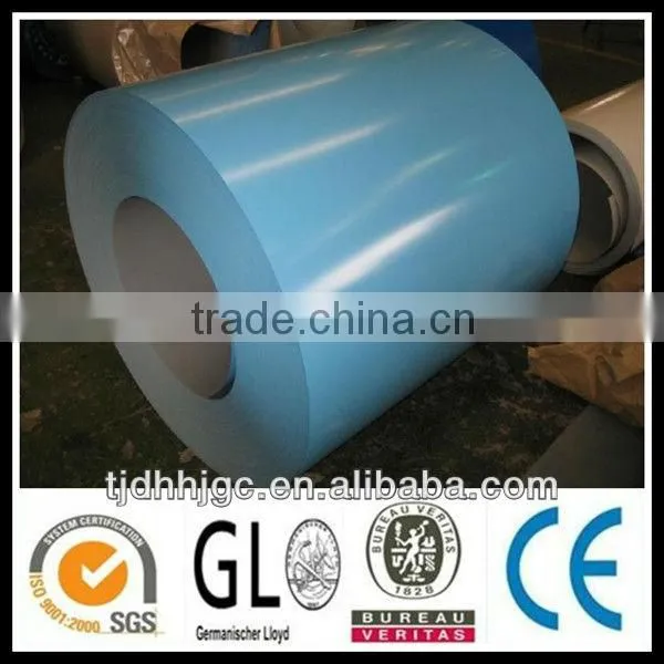 PE/PVDF pre coated aluminum coil/color coated galvanized steel coils/ppgi coils