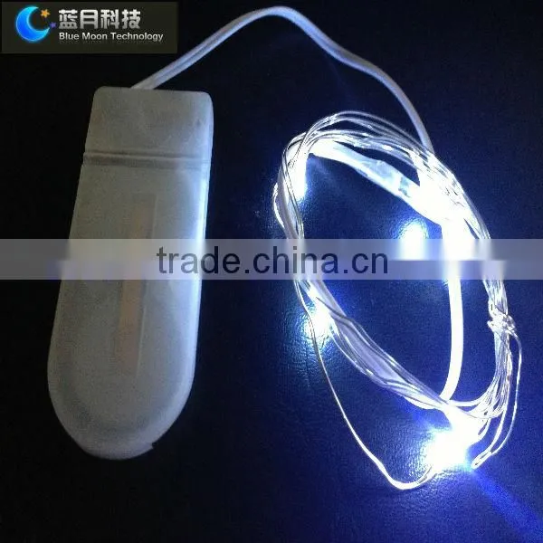 2M 20L battery operated ribbon string lights