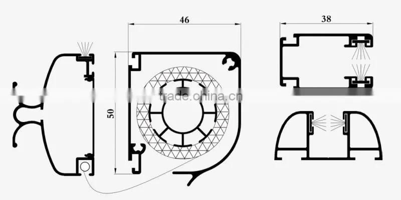 Insect Screen for door DIY - mosquito net for door - fly screen for door DML-2