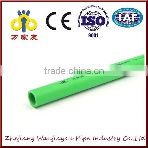 hot sell plastic pipes for hot and cold water PPR material