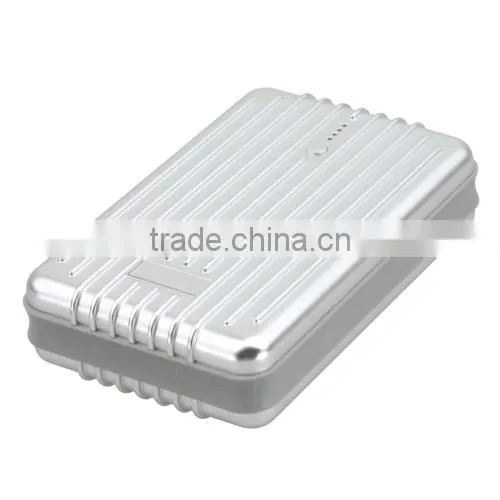 high capacity power bank portable mobile phone charger with LCD display