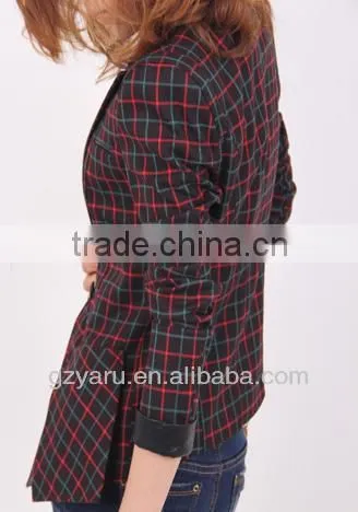 Fashion Cotton Printed Womens Blazer