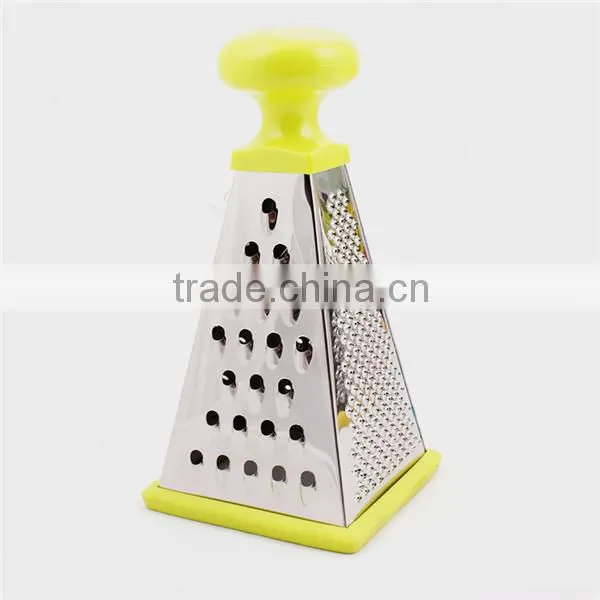 Manual stainless steel cheese shredder grater