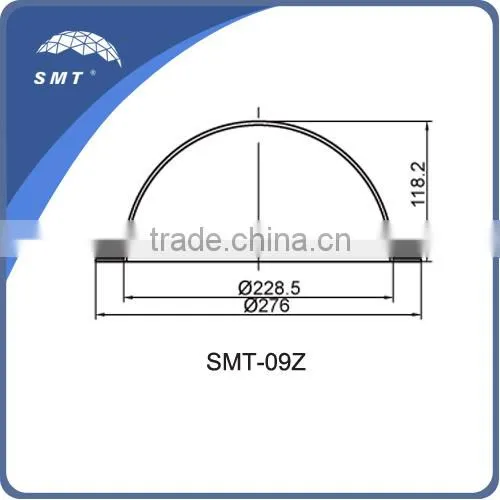 PTZ clear Dome Cover, CCTV cameras cover, transparent plastic covers