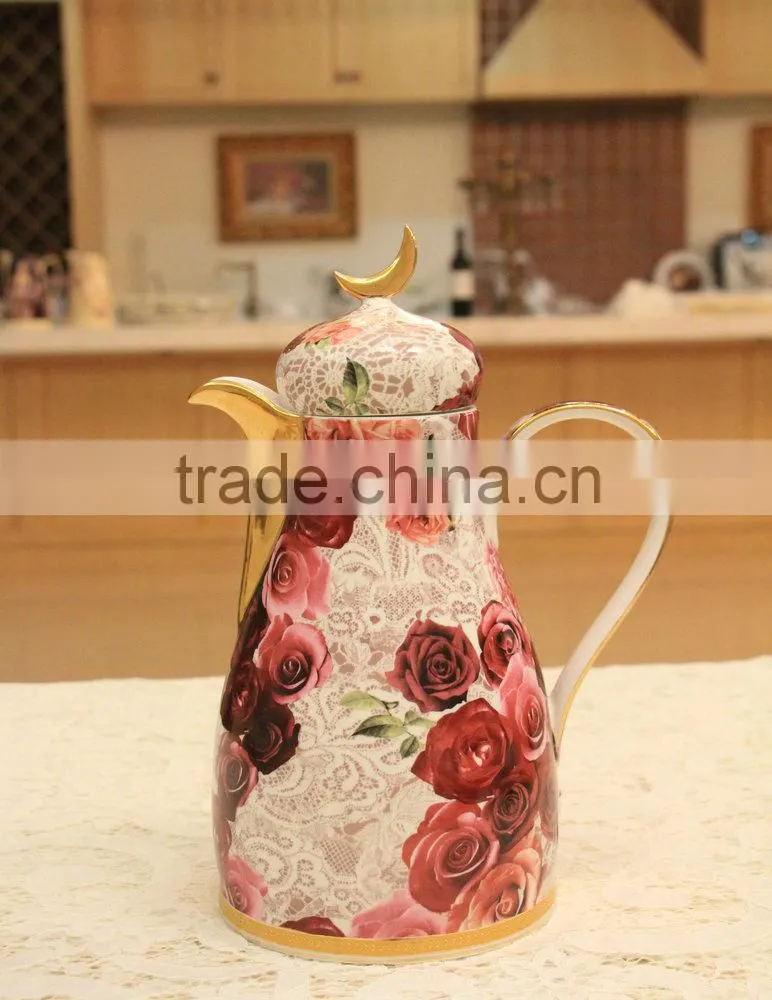 850ml flask vacuum, ceramic jug , warm Keeping Kettle