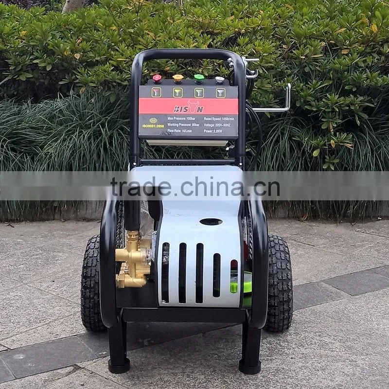 2016 CE approved 80-250Bar portable handy jet power electric motor high pressure washer for sale