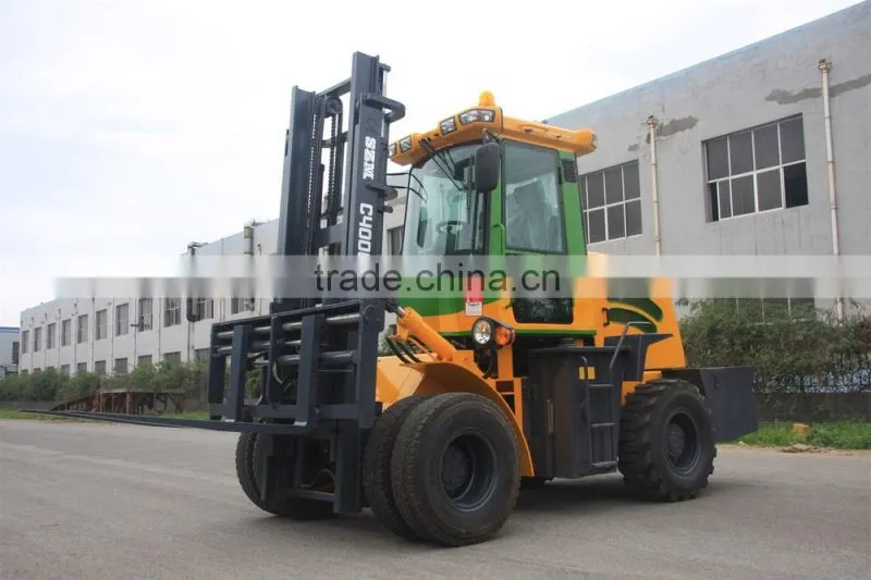 CHINA TOP brand New Terrian Forklift C4000 with Chinese engine
