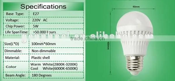 LED Gloeilampe 12w LED bulb