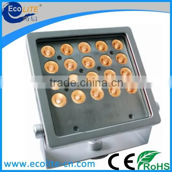 22W China supplier garden decorative outdoor color changing LED lights