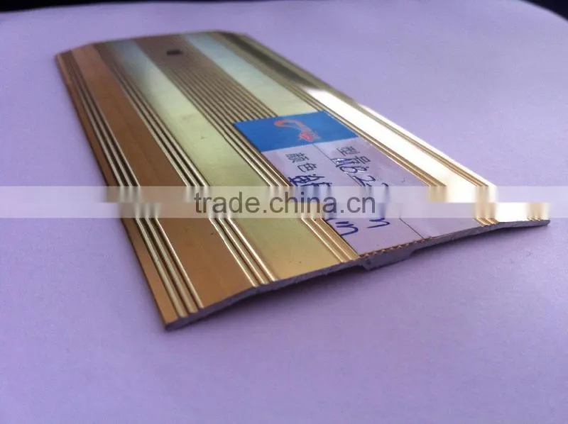 aluminum carpet nosing /capet edging trim /carpet to tile trim